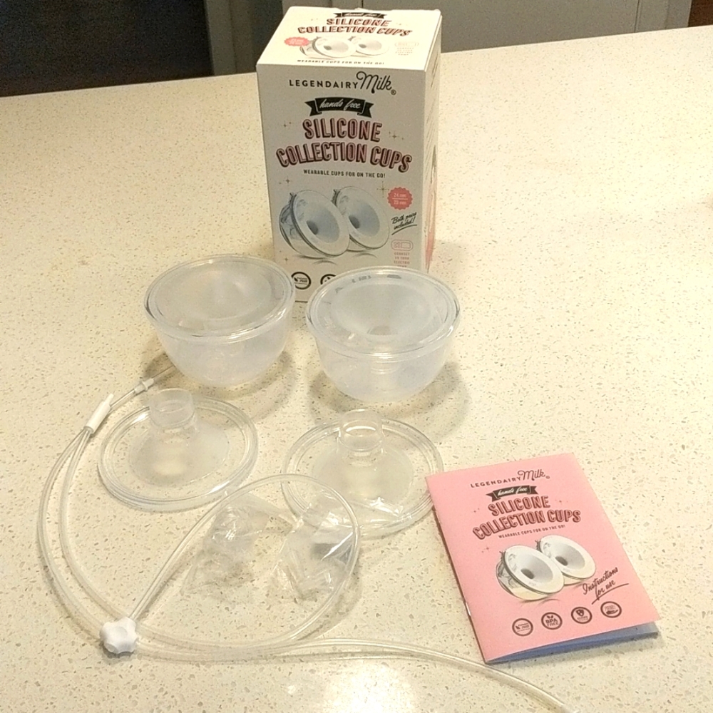 Legendairy Milk Hands Free Silicone Collection Cups 24mm& 28mm